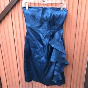 J. Crew Petite Mini Dress in Blue